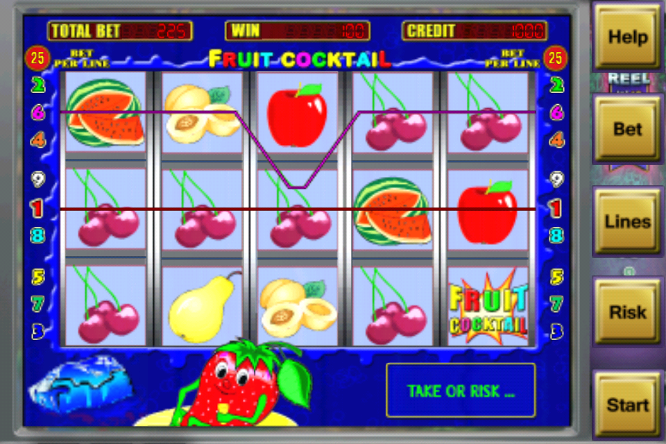 Fruit cocktail slots iphone